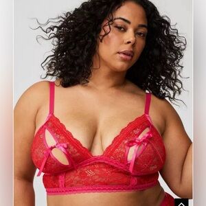 Torrid Split Cup Wirefree Bralette